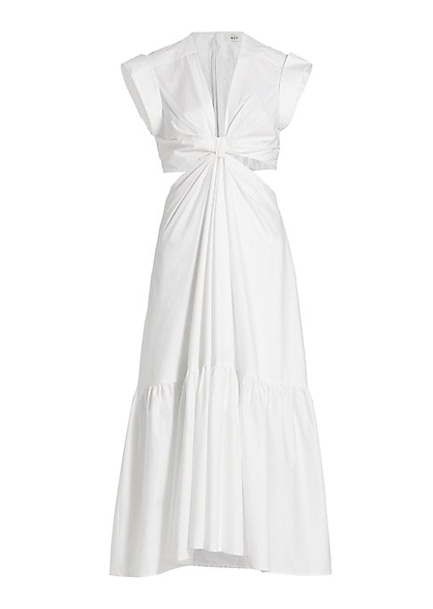 Chic Cut-Out Midi Dress