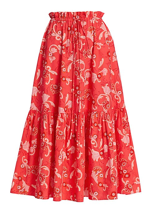 Paisley Breeze Maxi Skirt