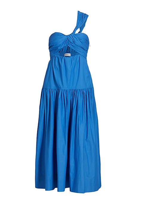 Flared One-Shoulder Dress