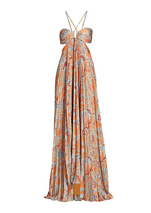 Sleek Halter Cut-Out Dress