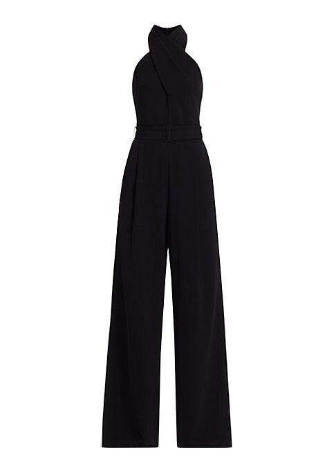Chic Belted Wide-Leg Jumpsuit