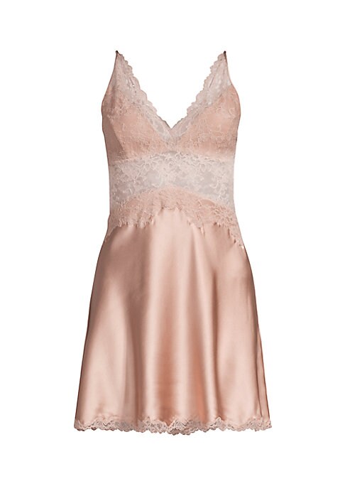 Luxe Lace Silk Chemise