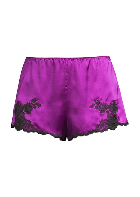 Silk Lace Elegance Shorts