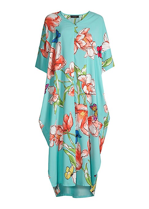 Vibrant Floral Sleep Dress