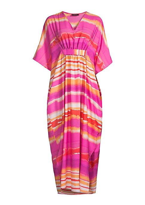 Vivid Stripe Caftan