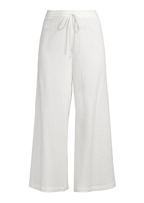 Cropped Cotton Comfort Pants