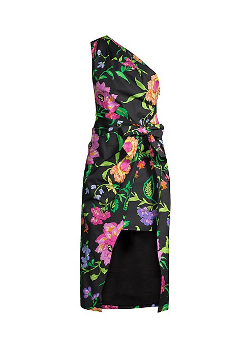 Floral One-Shoulder Dress