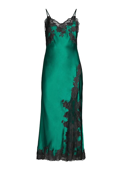 Silk Lace Slip Dress