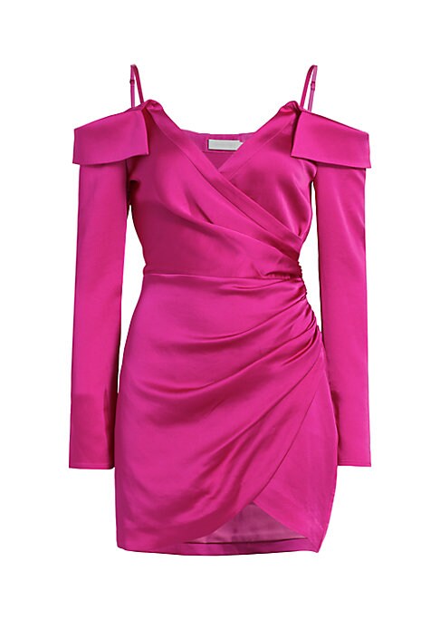 Chic Off-Shoulder Wrap Dress
