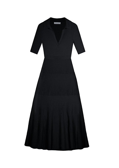 Chic Polo Midi Dress