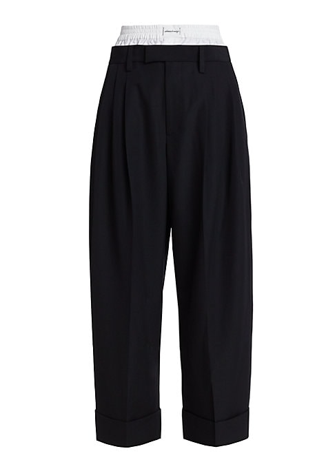 Boxer-Inspired Tailored Trousers