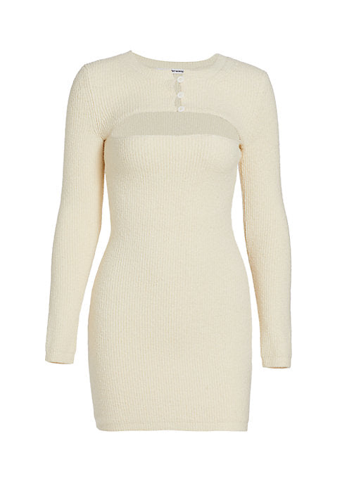 Cozy Cut-Out Dress