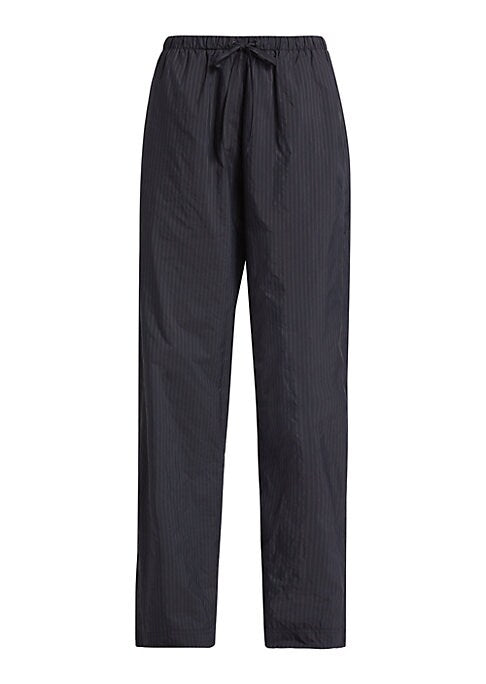 Chic Mesh-Waist Track Pants