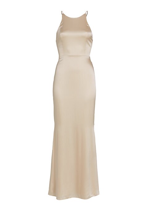 Silk Fishtail Elegance Gown