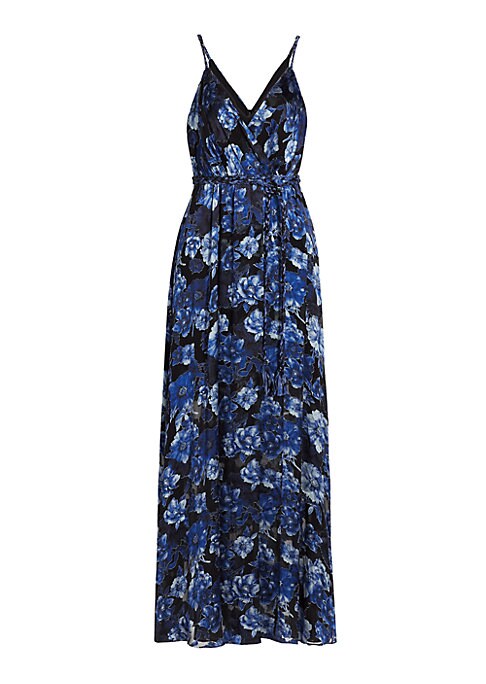 Floral Wrap Dress Delight