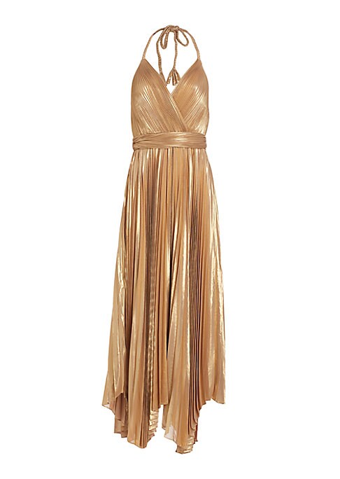 Glamorous Asymmetric Evening Gown
