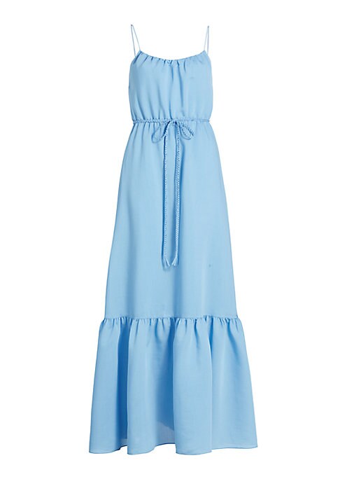 Belted Maxi Elegance Dress
