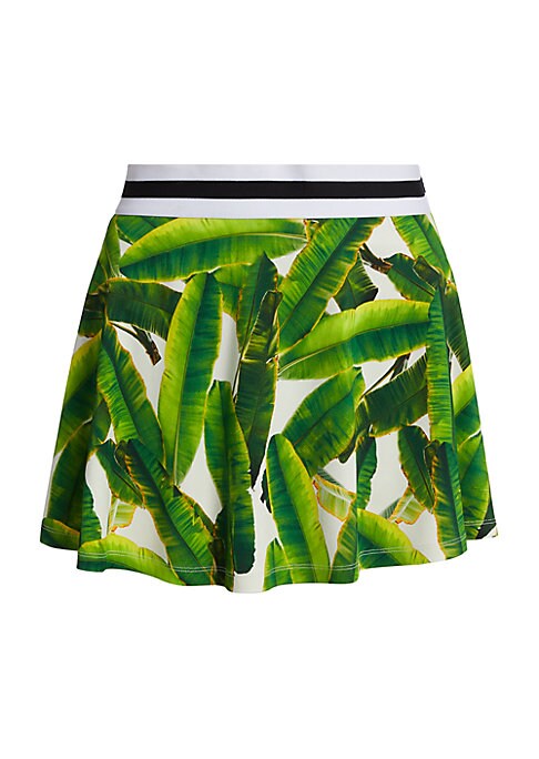 Tropical Stripe Skirt
