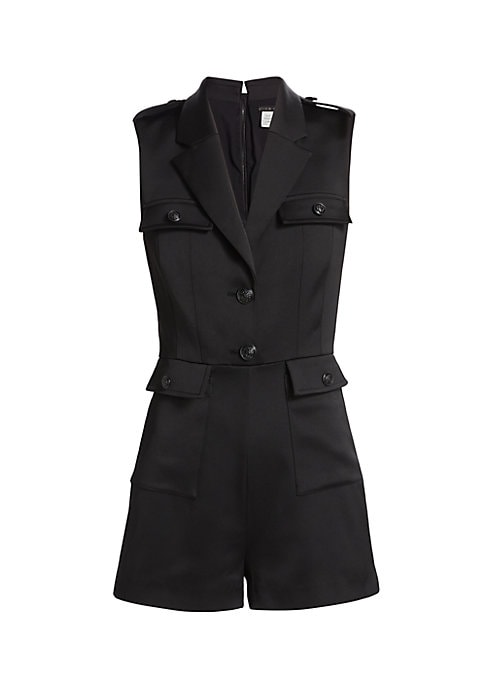 Utility Chic Sleeveless Romper