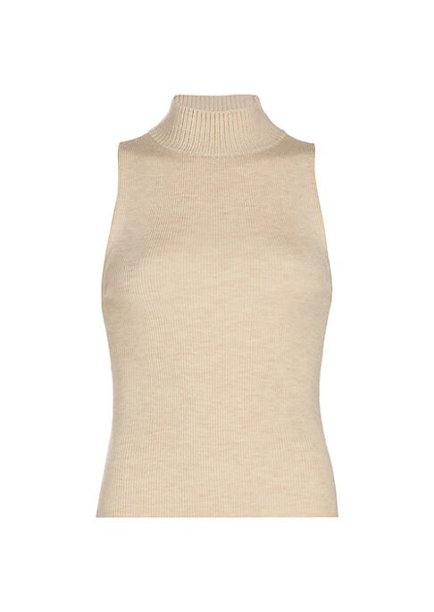 Chic Ribbed Turtleneck Top