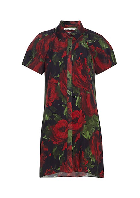 Floral Puff Minidress
