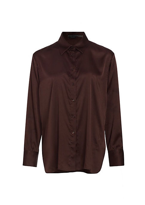Satin Luxe Oversized Shirt