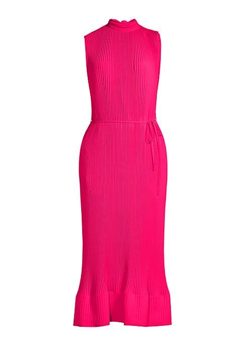 Ruffled Elegance Midi Dress