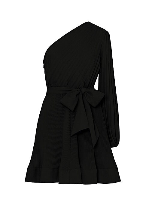 Chic Pleat Mini Dress