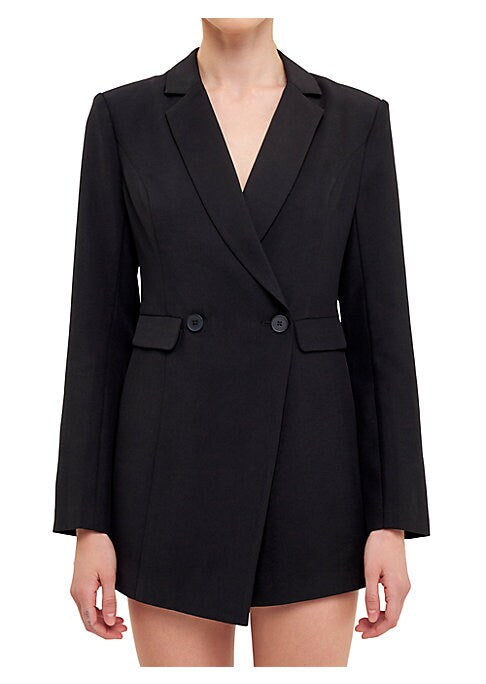 Chic Blazer Jumpsuit