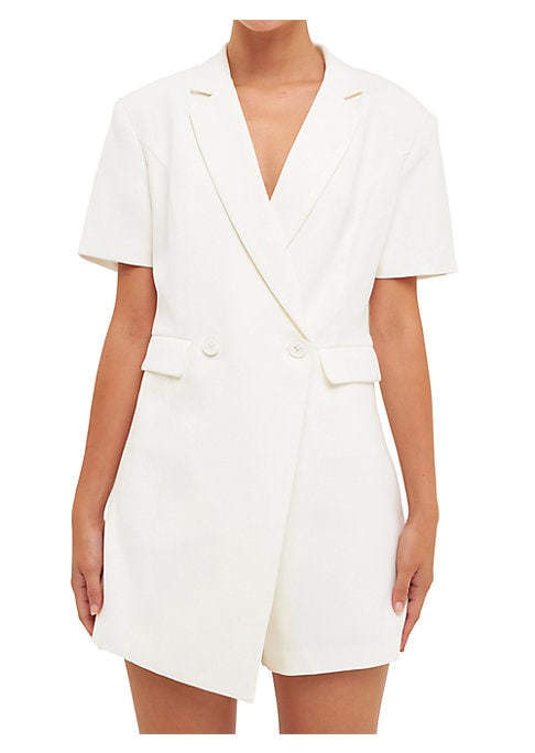 Blazer Chic Romper