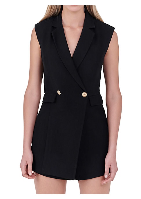 Chic Blazer Jumpsuit