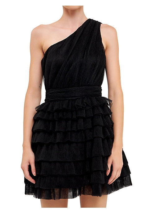 Chic One-Shoulder Dream Dress