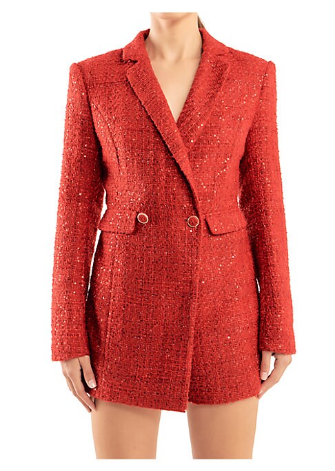 Glam Chic Blazer Jumpsuit