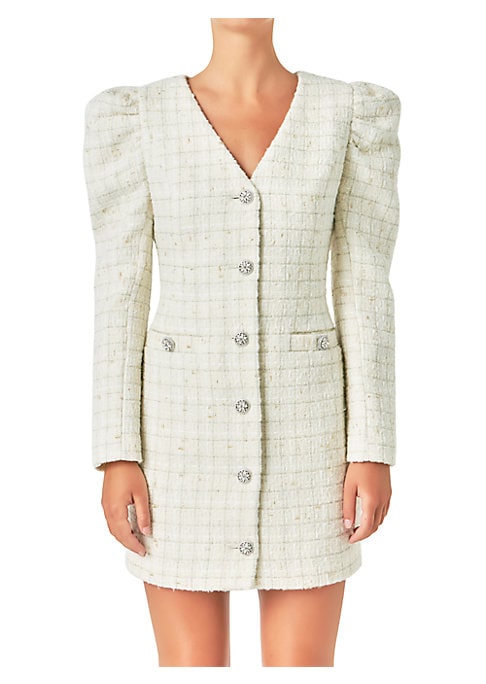 Chic Puff Sleeve Dress