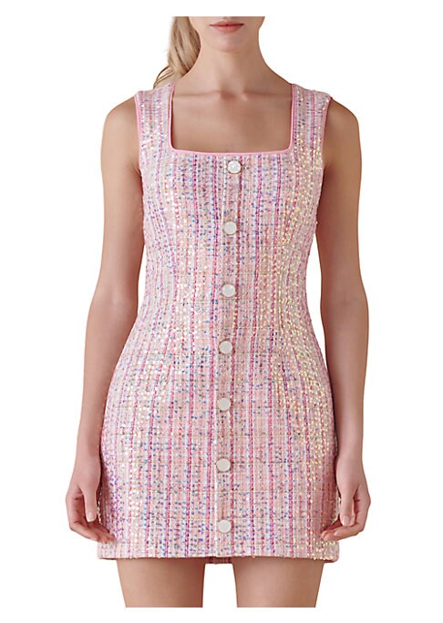 Glistening Luxe Mini Dress