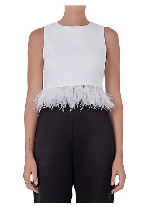 Feather Flair Top