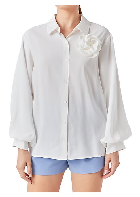 Floral Elegance Top