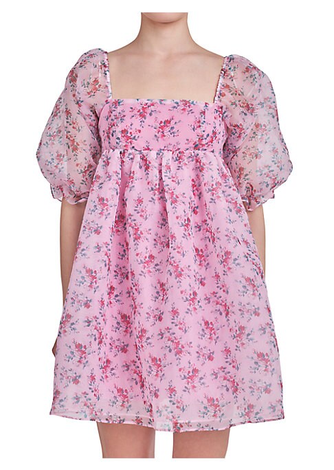 Puff Sleeve Charm Dress