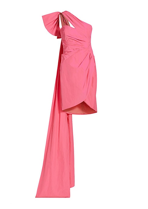 Elegant Bow Taffeta Dress