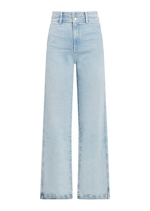 High-Waist Stretch Wide-Legs