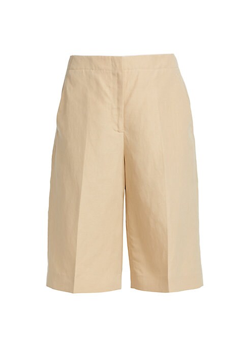 Silk-Linen Style Shorts