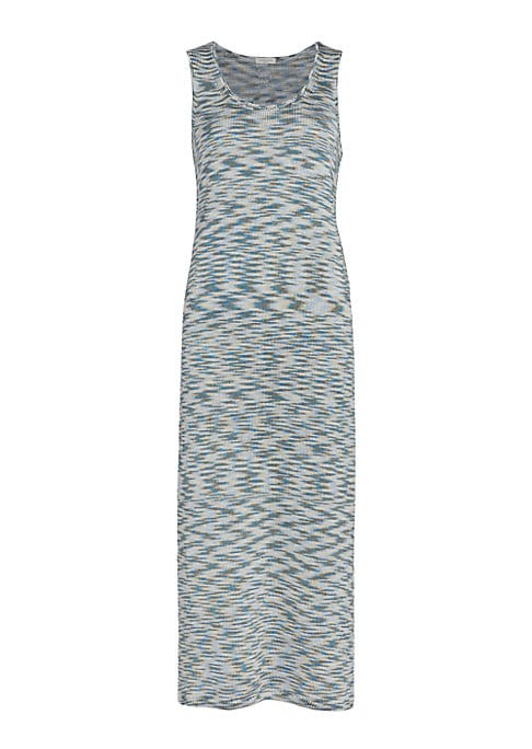 Marble Crochet Slip Dress