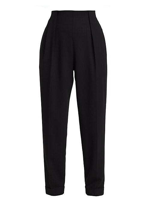 Pleated Modern Tapered Pants