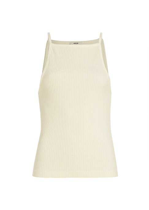 Cozy Ribbed Boatneck Tank