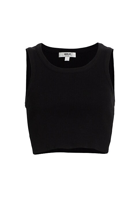 Sleek U-Neck Crop Top