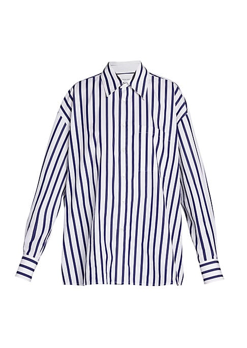 Striped Cotton Overshirt
