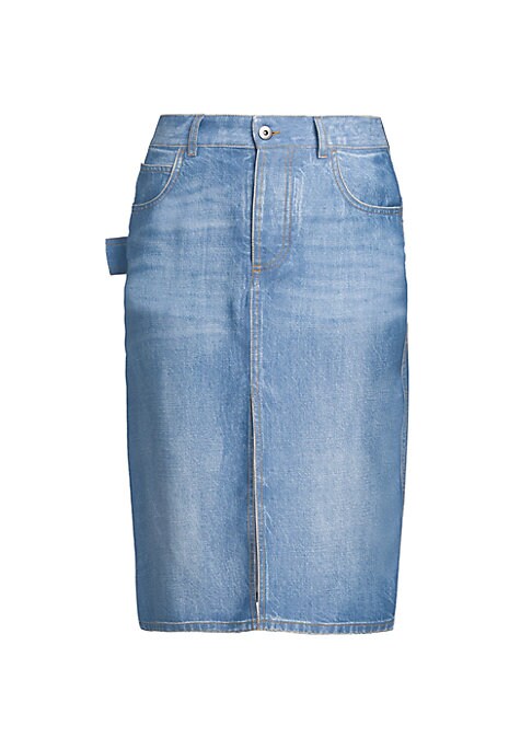 Chic Denim Pencil Skirt