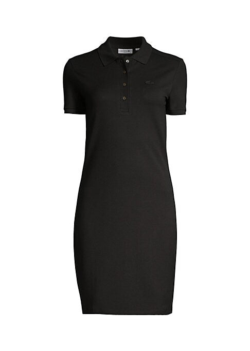 Pique Polo Mini Dress