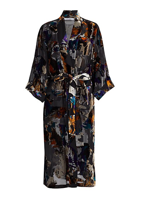 Chic Velvet Kimono