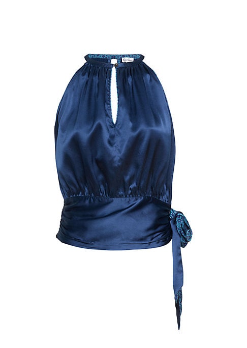 Chic Bow Halter Top